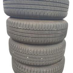15㌅アルミホイール(BADX S–HOLD ラグナ)とサマータイヤ(BRIDGESTONE ECOPIA NH200C)の4本セットの画像