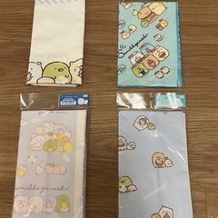 すみっコぐらし　（ランチナフキン、巾着など）　給食系　9点セット　⭐︎未使用⭐︎の画像