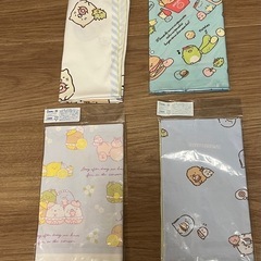 すみっコぐらし　（ランチナフキン、巾着など）　給食系　9点セット　⭐︎未使用⭐︎の画像