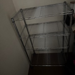 0円　スチールラック