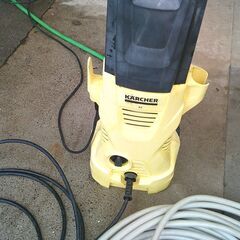 １９年購入「ケルシャー」(高圧洗浄機)ホース２０M付)の画像