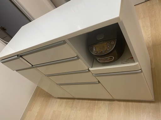 カウンター下収納❗️