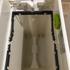 ゴミ箱 20L SOLOW ソロウ ペダルオープンスリム ホワイト　2個セットの画像