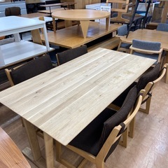  FUJI  FURNITURE 　ダイニング５点セット　ナチュ...