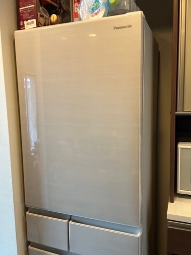 パナソニック 冷蔵庫 406L 右開き 5ドア 幅60cm ワンダフル