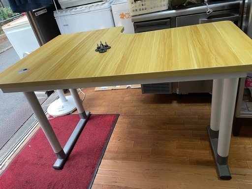 パソコンL型テーブル