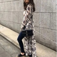 ロングワンピース　ガウン