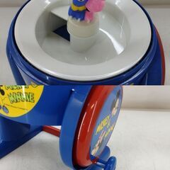 未使用品？ レトロ 象印 かき氷機 手動 ディズニー アイスダンス ハイアイス MHF-10D　/TJ-2465 2F奥の画像