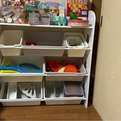 おもちゃ収納の画像