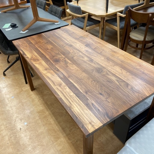 無印良品　ダイニングテーブル　ブラウン　