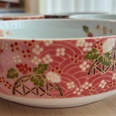 花柄の陶磁器製　器　5皿セット