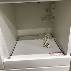 【ｼﾞｬﾝｸﾞﾙｼﾞｬﾝｸﾞﾙ金沢店】キッチンボード  白 W(幅)88×D(奥行き)39×H(高さ)180cm ※クリーニング済みの画像