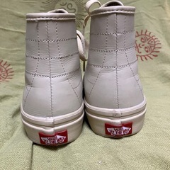 ⭐️お値下げしました❗️☂️雨の日に★VANS★レインシューズ❗️ベージュ系の画像