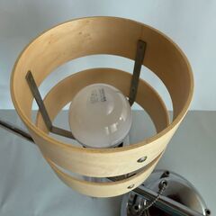 シーリングライト 4灯 天井照明 照明器具 ウッドリング の画像