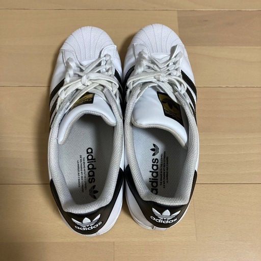 adidas スーパースター　ホワイト　27cm  　アディダス　スニーカー