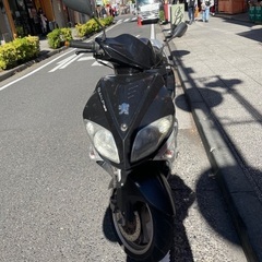 プジョー125CCバイク 不動車