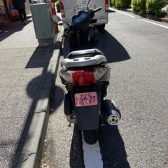 プジョー125CCバイク 不動車の画像