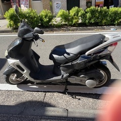 プジョー125CCバイク 不動車の画像