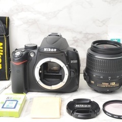 美品❣️ショット数少なめ Nikon D5000⭐️スマホ転送 ニコンの画像