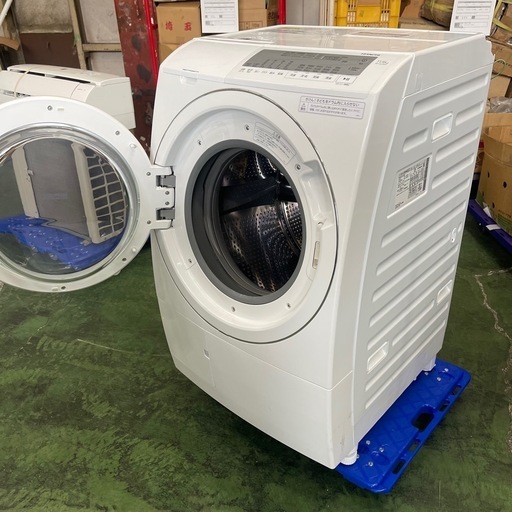 最安値?【超美品】2023年購入HITACHIドラム式洗濯乾燥機　BD-SG110H 配達無料