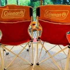 Coleman /コールマン・リゾートチェア　2脚セットで！の画像