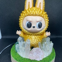 ラブブ　天然石　ランプ
