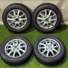 【良品】　155/65R13 スタッドレスタイヤ　155/65R...