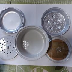 土鍋の蒸し器　未使用　価格交渉 可の画像