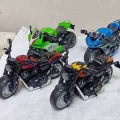 バイクプルバック6台セットの画像