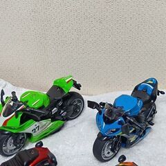 バイクプルバック6台セットの画像