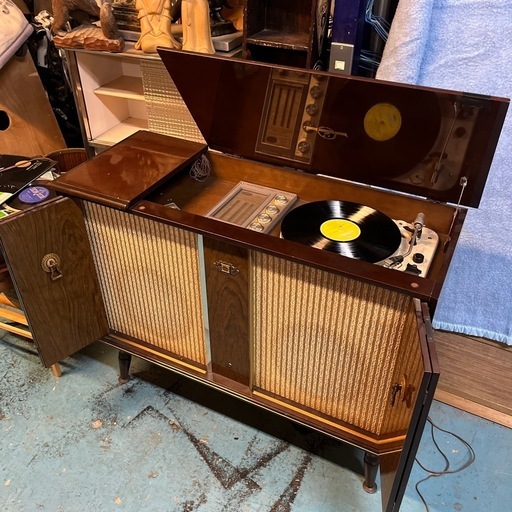 最終値下げコロムビア真空管ステレオ　SSA-563 1960年代　レトロ 最終値下げコロムビア真空管ステレオ SSA-563 1960年代 レトロ