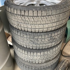 ブリヂストン VRX2 185/55R16 アルミホイール付き4...