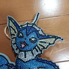 キラキラ　キーホルダーの画像