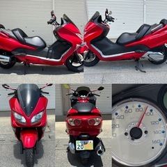 ⭐️自賠責4年付.MF08フォルツァ❗️走行少ない^_^⭐️シート新品、プラグ新品、オイル交換済みで快調⭐️250ccビッグスクーター⭐️の画像