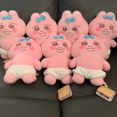 おぱんちゅうさぎ　ましゅもっち　ぬいぐるみ