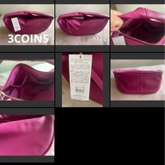 新品・未使用　3COINSミニバッグの画像