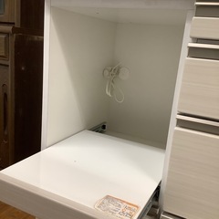 シギヤマ家具 2枚スライド扉レンジボード EVERY エブリー【トレファク 川越店】の画像