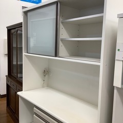 シギヤマ家具 2枚スライド扉レンジボード EVERY エブリー【トレファク 川越店】の画像