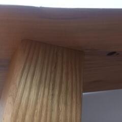 祭り屋　無垢材一枚板ベンチ　215cmの画像