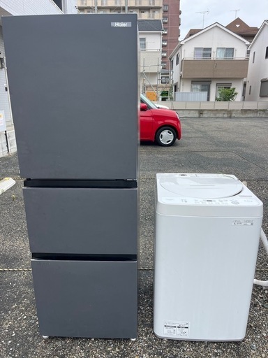 福岡市配送設置無料 ニトリ冷蔵庫、洗濯機セット