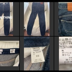 somethingレディースジーンズ  サイズXSの画像