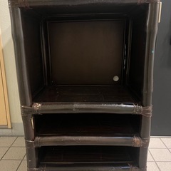 アジアン家具　収納棚の画像