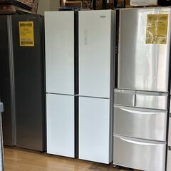 【リサイクル市場エコ伊川谷】Haier 冷蔵庫 4ドア フレンチ...