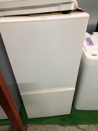 ご来店時、ガンお値引き‼️AQUA(アクア) 2017年製 157L 2ドア冷蔵庫🎉
