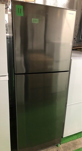 SHARP 冷蔵庫 中古 シャープ SJ-D23B-S 2017年製 2ドア 225L