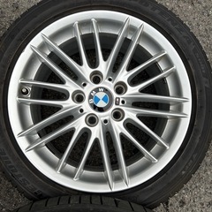 BMW純正 17インチアルミホイールタイヤ
4本セット 7.5J8J 2シリーズに装着してました 引き取りでの画像