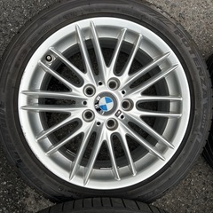 BMW純正 17インチアルミホイールタイヤ
4本セット 7.5J8J 2シリーズに装着してました 引き取りでの画像