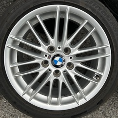 BMW純正 17インチアルミホイールタイヤ
4本セット 7.5J8J 2シリーズに装着してました 引き取りでの画像