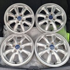 美品★ MINILITE ミニライト ダイハツ純正 15×4.5...
