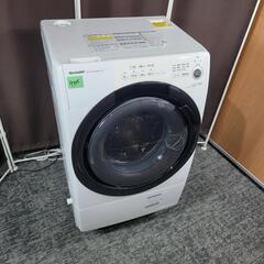 9355‼️関西エリア配送設置可🙌‼️2021年製✨単身用マンションで夢のドラム洗濯機✨SHARP 7kg / 3.5kg ドラム式洗濯機